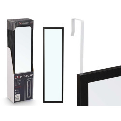 ESPEJO PUERTA COLOR NEGRO 30X120CM