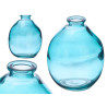 FRASCO CRISTAL IRREGULAR TURQUESA