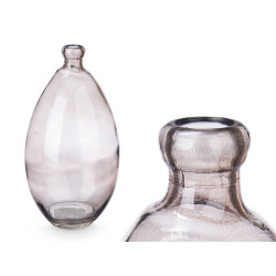 BOTELLA ABOMBADA IRREGULAR GRIS
