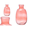 JARRON CRISTAL CUELLO 36CM TEJA