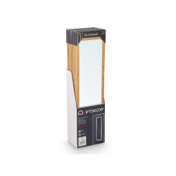 MIROIR DE PORTE BAMBOU 30X120CM