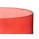 JARRON CRISTAL CILINDRO 17CM DIAM X 30CM TEJA