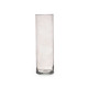 JARRON CRISTAL CILINDRO 12CM DIAM X 40CM GRIS