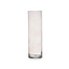 JARRON CRISTAL CILINDRO 12CM DIAM X 40CM GRIS