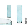 JARRON CRISTAL CILINDRO 12CM DIAM X 40CM TURQUESA