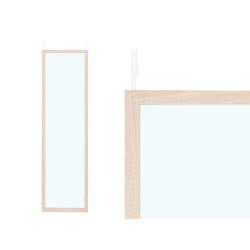 WHITE DISTRESSED  DOOR MIRROR 30X120CM