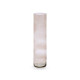 JARRON CRISTAL CILINDRO 15CM DIAM X 60CM GRIS