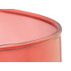 VASO VETRO CILINDRO 15CM DIAM X 60CM COL. MATTONE