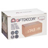REVEIL CHARGEUR MOUV TEMPERATURE EFFET BOIS