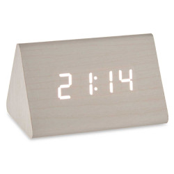 WHITE DIGITAL CLOCK 