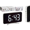 WHITE MIRROR CLOCK