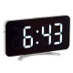 WHITE MIRROR CLOCK