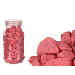 CONTENITORE PIETRA BRILLANTINI 700G ROSA