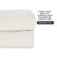 TRAPUNTA LETTO ACQUA BEIGE 180X260CM
