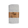 180X260CM GREY RHOMBUS PATTERN BEDSPREAD 