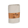 240X260CM BEIGE AQUA PATTERN BEDSPREAD 