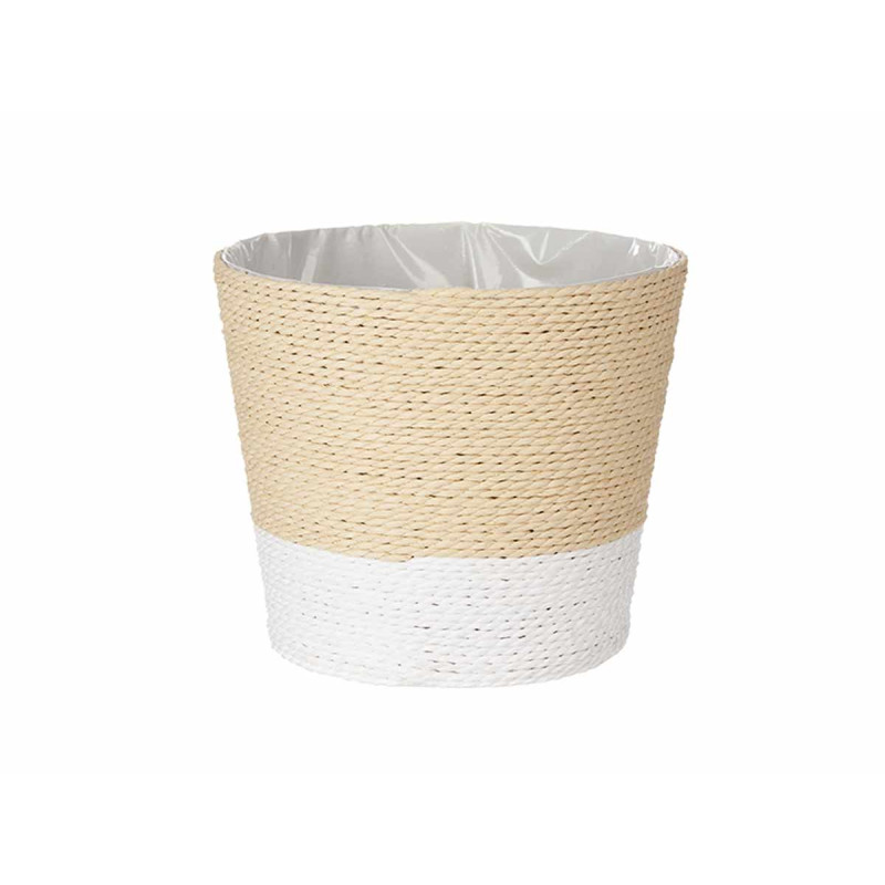 CESTA ALGHE 18CM BIANCO NATURALE