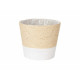 CESTA ALGHE 15CM BIANCO NATURALE
