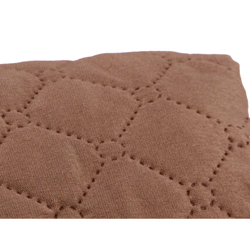 TWO SEATS BROWN SOFA COVER