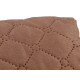 TWO SEATS BROWN SOFA COVER