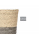 POT DE FLEURS CORDE 12,5X12CM GRIS NATUREL 