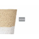 CESTA ALGHE 10CM BIANCO NATURALE