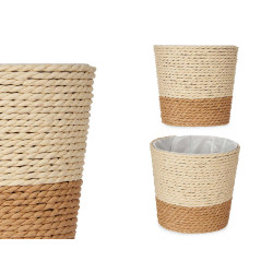 CESTA ALGHE 10CM MARRONE NATURALE