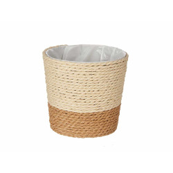 CESTA ALGHE 10CM MARRONE NATURALE