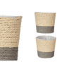 VASO CORDA 10CM CINZENTO NATURAL 