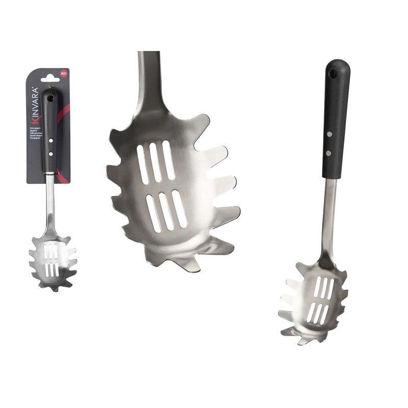 SPATULE À SPAGUETTI MANCHE DOUCE NOIR MAT