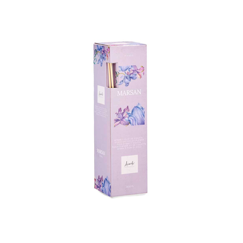 MIKADO 500ML C VARILLA AMBAR Y FLOR DE VIOLETA