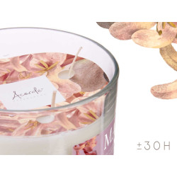 PURE LIME AND ORANGE BL CANDLE WITH GOLD LID