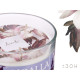 WHITE LINEN AIR CANDLE WITH GOLD LID