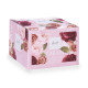 VELA VASO C TAPA DORADA ROSA POLVO DE ROSA VINTAG