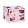 VELA VASO C TAPA DORADA ROSA POLVO DE ROSA VINTAG