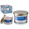 VELA VASO C TAPA DORADA NENUFAR E HIGO DULCE