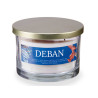 VELA VASO C TAPA DORADA NENUFAR E HIGO DULCE