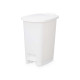BALDE DO LIXO 10L PEDAL BRANCO