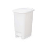 BALDE DO LIXO 10L PEDAL BRANCO