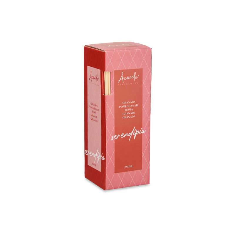 250ML POMEGRANATE DIFFUSER WITH STICKS  