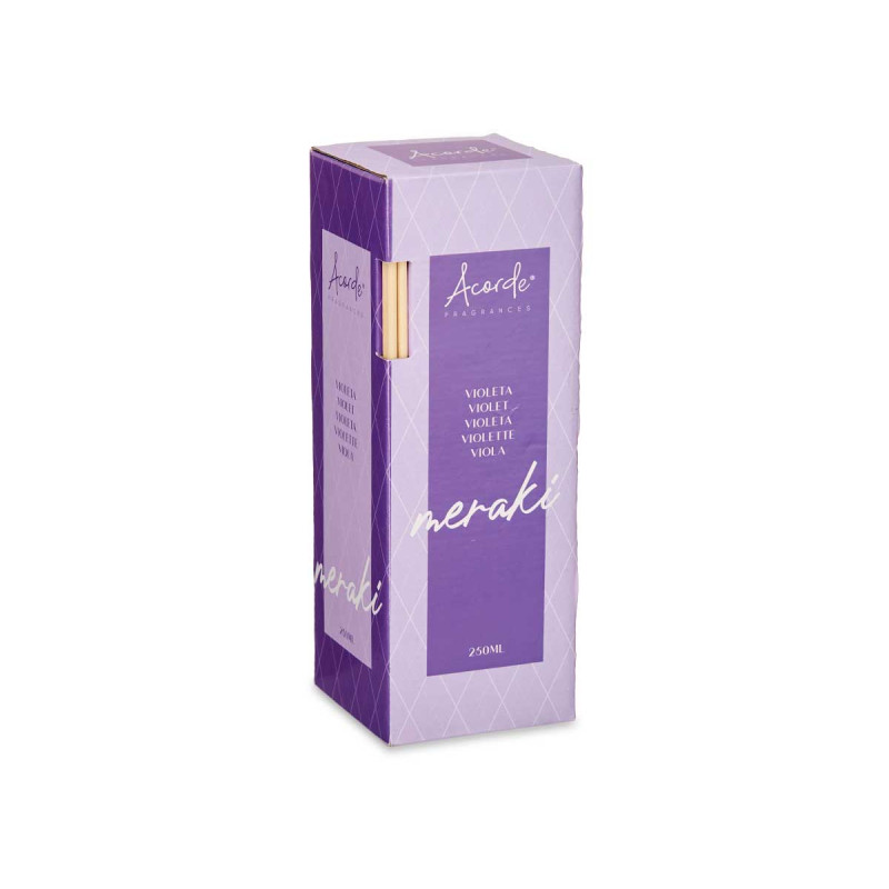 250ML VIOLET DIFFUSER WITH STICKS  