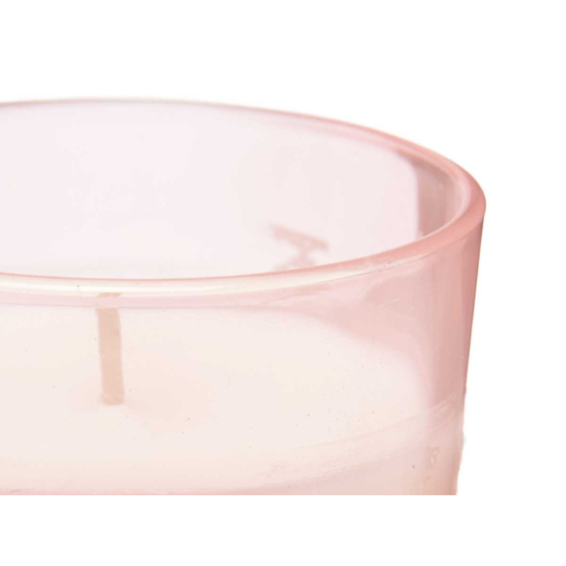 BOUGIE VERRE 120GR PIVOINE