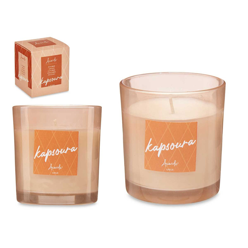 CANDELA BICCHIERE 120G ZENZERO