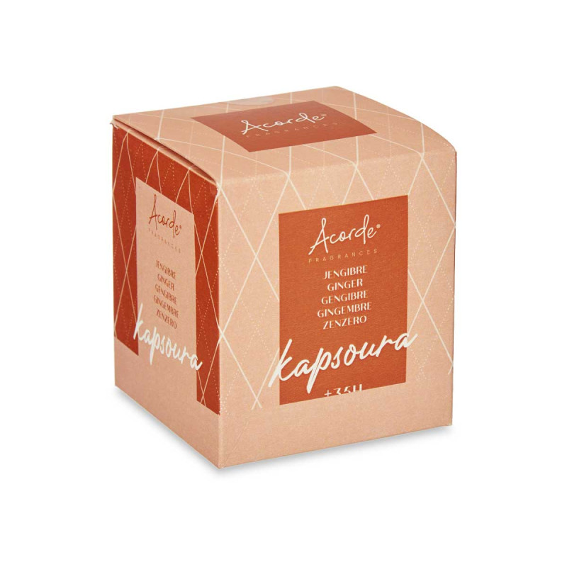 BOUGIE VERRE 120GR GINGEMBRE