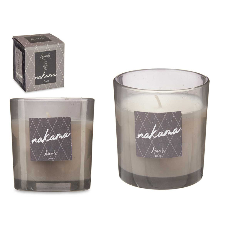 BOUGIE VERRE 120GR LIN