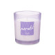 BOUGIE VERRE 120GR VIOLETTE