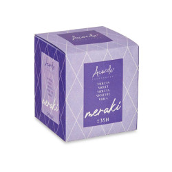 BOUGIE VERRE 120GR VIOLETTE