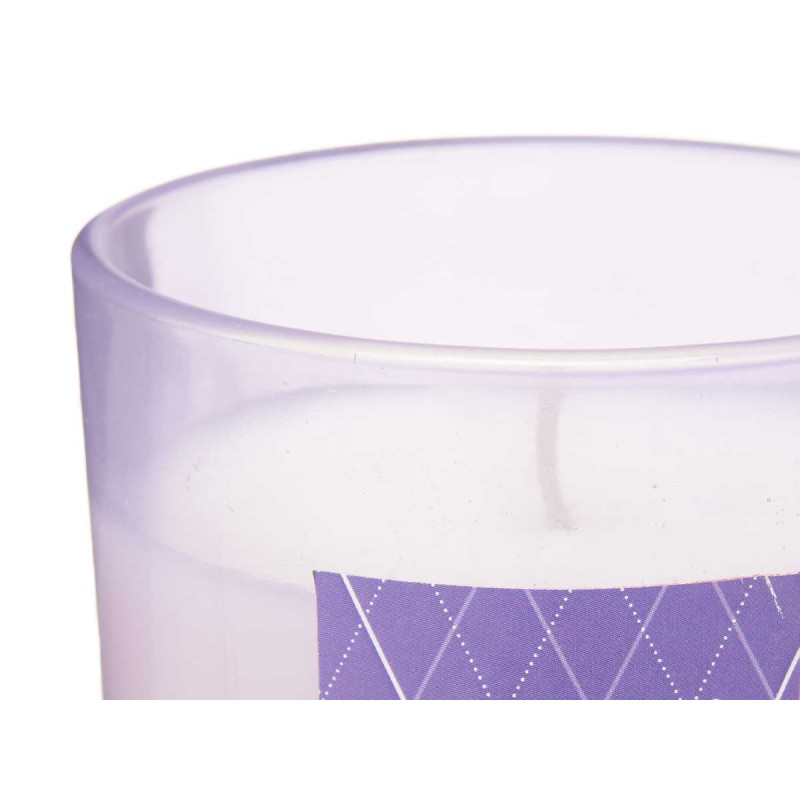 BOUGIE VERRE 120GR VIOLETTE