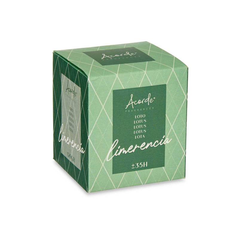 BOUGIE VERRE 120GR LOTUS
