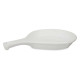 SUPORTE PARA COLHER PORCELANA BRANCA 29CM